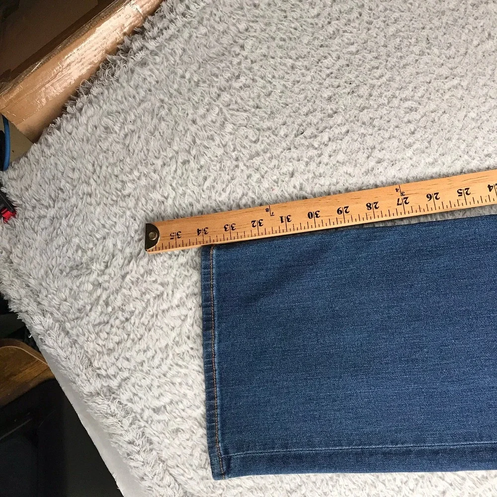 Tecovas Slim Jean Mens 34 (33x34) Medium Blue Handcrafted Western Cowboy Denim